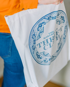 The Plate Tote Bag